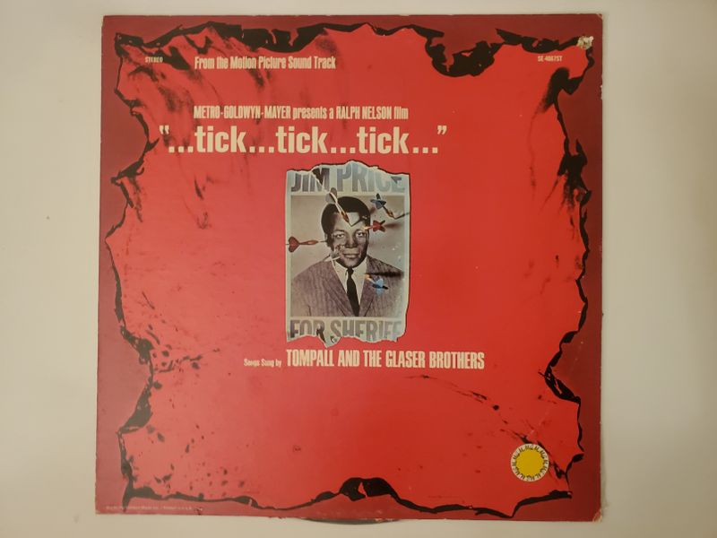 Tompall and the Glaser Brothers ...tick...tick...tick... (From the Motion Picture Sound Track) vinyl record